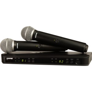 AST-250, акустика YAMAHA и радиомикрофоны SHURE серии SM